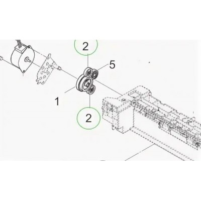 Запчасть Kyocera 2L228030