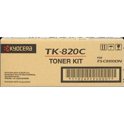 Тонер-картридж Kyocera TK-820C